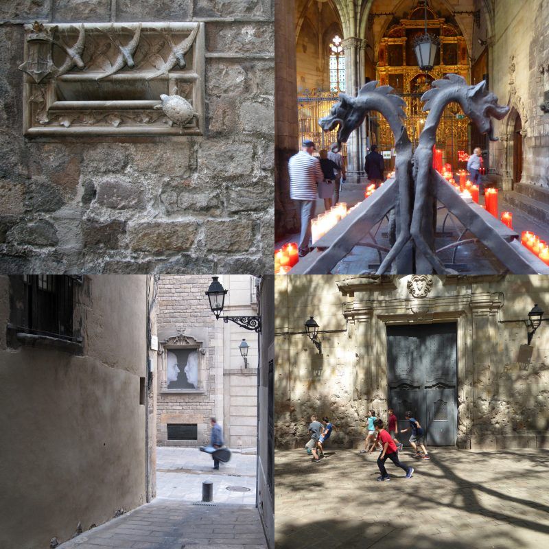 Visite à pied du quartier gothique de Barcelone avec guide privé